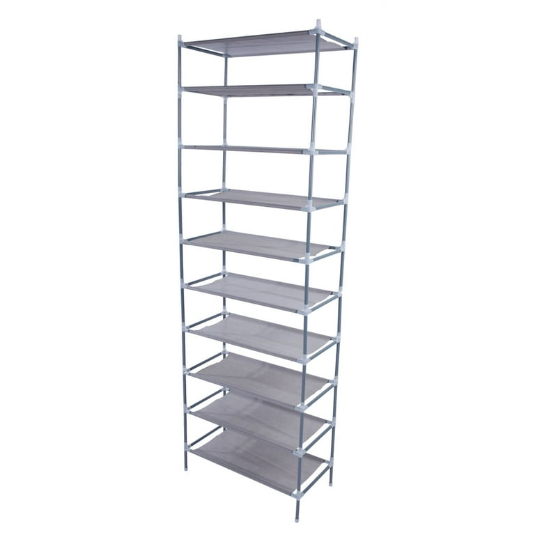 SALE CLEARANCE 4-Tier Long Shoe Rack for Closet Stackable Wide Shoe Shelf  Organizer and Storage for Floor, Entryway 