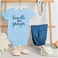 thumbnail image 3 of Handle Prayer Christian Religious Romper Boys or Girls Infant Baby Brisco Brands 12M, 3 of 6