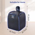 thumbnail image 2 of Portable Sauna, Personal Sauna for Home with 2L Steam Generator, Personal Sauna Tent, Portable Steam Sauna Box with Remote Control, Steam Saunas for Home,at Home Sauna, 2 of 7