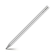 Adonit Neo Ink(Matte Silver) Magnetic Attachable Stylus Pen for Microsoft Surface, 4096 Pressure Sensitivity, Tilt, Palm Rejection, Compatible with Surface Book/Go/Pro/Studio, Surface Laptops