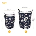 thumbnail image 3 of Picia Cartoon Spaceship Large Laundry Basket, Waterproof, Freestanding Laundry Hamper, Collapsible Tall Clothes Hamper with Extended Handles-Medium, 3 of 8