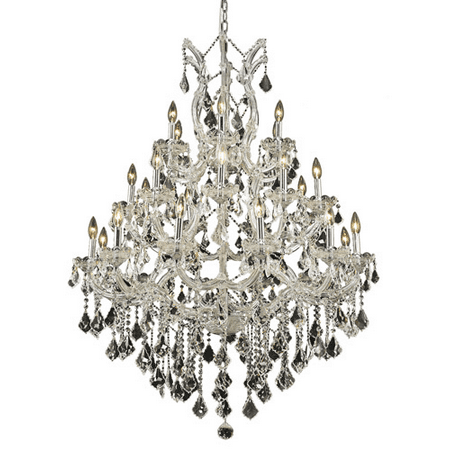 

Pendants Porch 28 Light With Clear Crystal Royal Cut Chrome size 38 in 1680 Watts - World of Classic
