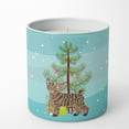 thumbnail image 4 of Carolines Treasures CK4684CDL 3.75 x 3.25 in. Unisex Pixie Bob No.1 Cat Merry Christmas 10 oz Decorative Soy Candle, 4 of 5