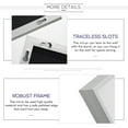 thumbnail image 3 of Full Length Floor Mirror Standing Rectangle Silver 65"x22", 3 of 8