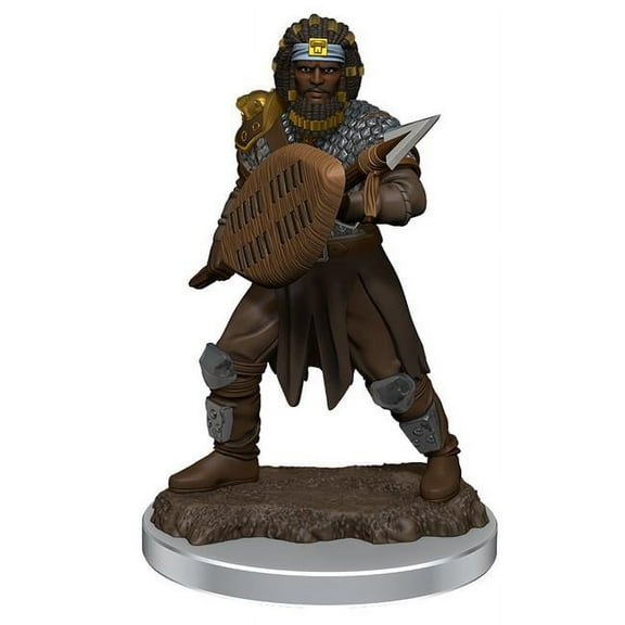 WizKids WZK93059 Dungeons & DragonsIcons of The Realms Female Male Human Fighter Figure
