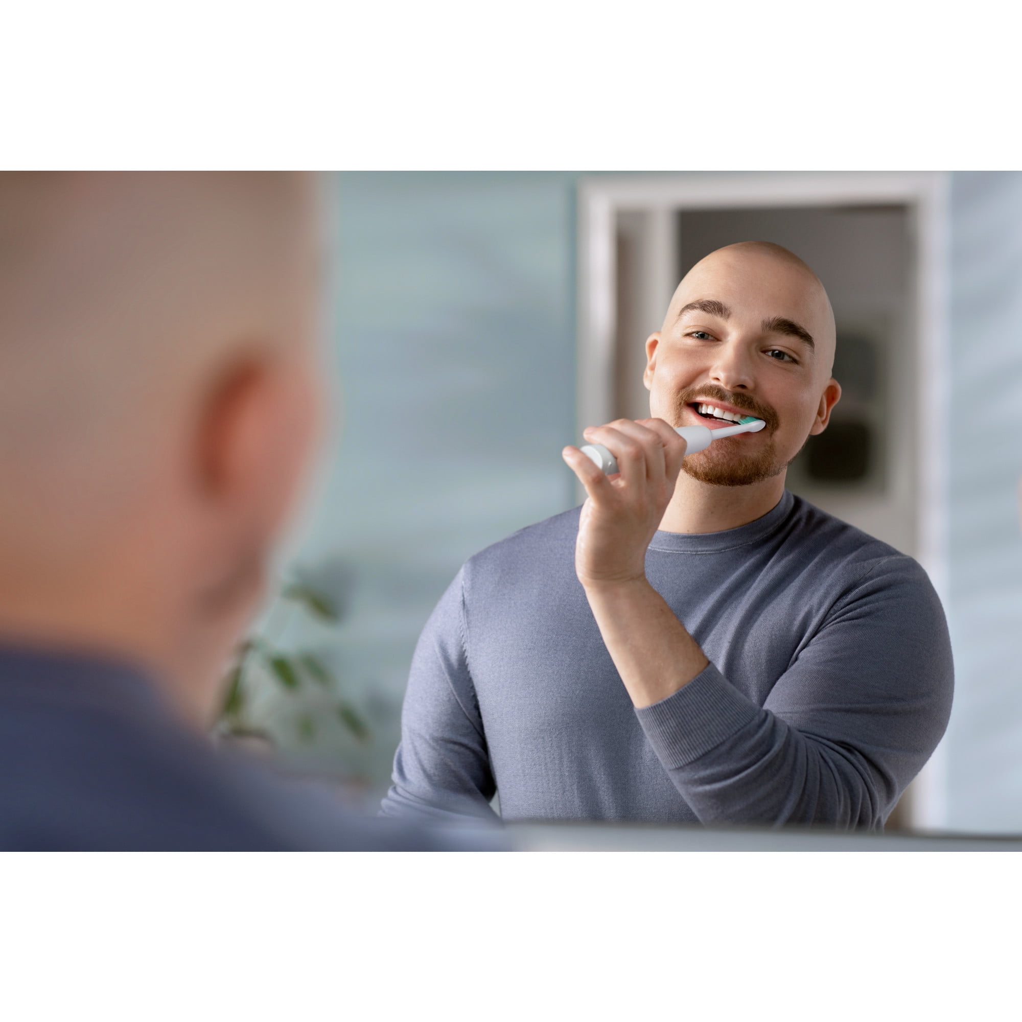 Philips Sonicare 1100 Series Electric Toothbrush - Sonic Toothbrush with Advanced Sonic Technology, Easystart, Smartimer & Quadpacer, White, Model HX3641/02