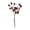 Brown, variant on 4 Styles Vintage Burdock Ball Artificial Floral Stems DriedChestnut Branch Picks Vase FillerFarmhouse Home Decor Accessories