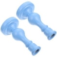 thumbnail image 3 of DEEPCRAFF Candle Stand Blue Home Decor Centerpiece Candlestick for Dinner Parties 2Pack 6.5x3.3in, 3 of 8