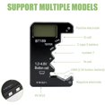 thumbnail image 5 of Mini Digital Battery Tester, ABS Universal Battery Tester with High Definition LCD Display for Types D CAA N LR44 9V 6F22 for Energy Management Use in Electronic Devices, 5 of 5