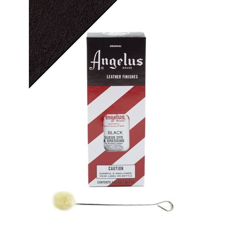 Angelus Brand Suede & Nubuck Dye & Dressing w/Applicator, 3