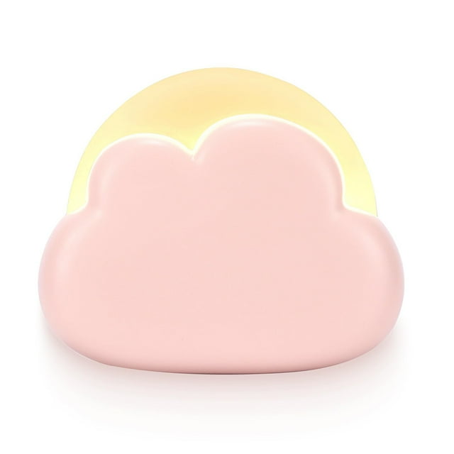 Lámpara de noche con diseño de nube, bonita lámpara de noche portátil y regulable para niños con un diseño adorable y único para el dormitorio del bebé o los niños, excelente opción de regalo con