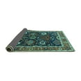 thumbnail image 2 of Ahgly Company Indoor Rectangle Oriental Turquoise Blue Industrial Area Rugs, 8' x 12', 2 of 4