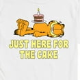 thumbnail image 3 of Garfield - Just Here For Cake Birthday - Men's Short Sleeve Graphic T-Shirt, 3 of 5