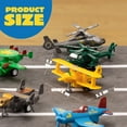 thumbnail image 5 of Joyfy 16 Pcs Pull Back Airplane Toys for Toddlers, Kids Play Set with Aircraft Incl Helicopter, Fighter, Bomber, Biplane Toy, Kids Party Favors, Easter Stocking Stuffers, Best Birthday Gifts for Kids, 5 of 10