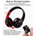 thumbnail image 3 of Pink Auriculares Bluetooth Auriculares inalámbricos sobre la oreja, 3 of 5