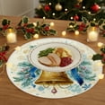 thumbnail image 2 of Christmas Placemats Set of 2 Heat Resistant Table Mats Holiday Dining Decor for Christmas Party Table Setting(B), 2 of 6