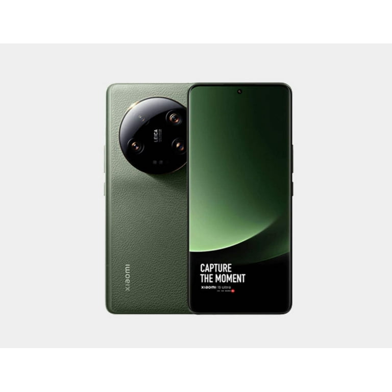 Xiaomi Mi 13 Ultra 5G Green Cell Phone, 512GB ROM, 16GB RAM, Dual