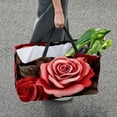 thumbnail image 7 of Rose Large Capacity Oxford Cloth Reusable Foldable Storage Bins Easter Basket Box, 7 of 7