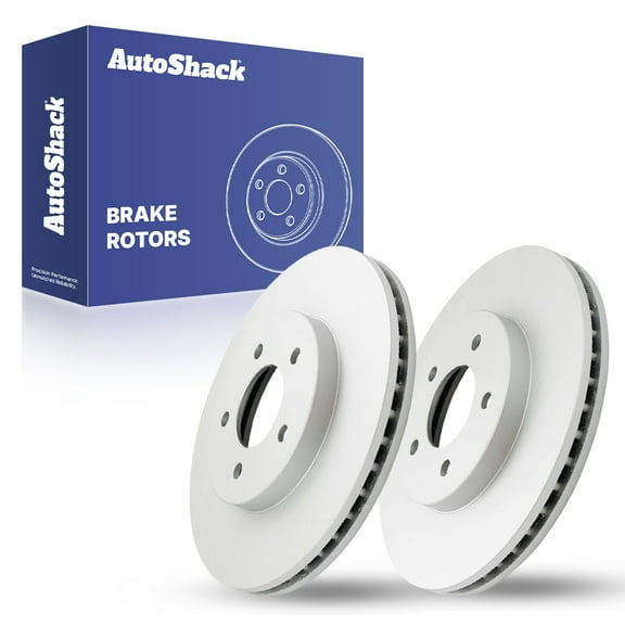 AutoShack Front Brake Rotors | Replacement For 2005-2012 Ford Escape 2005-2011 Mercury Mariner 2008-2011 Mazda Tribute 2.3L 2.5L 3.0L V6 4WD FWD | Coated | 2-PC Set | ArmorStop