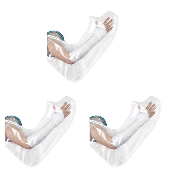 Soidarity Cubierta de yeso para ducha a prueba de agua, pie, brazo, muñeca, yema del dedo, vendaje para heridas rotas, Protector para bañera, Type1 NO1