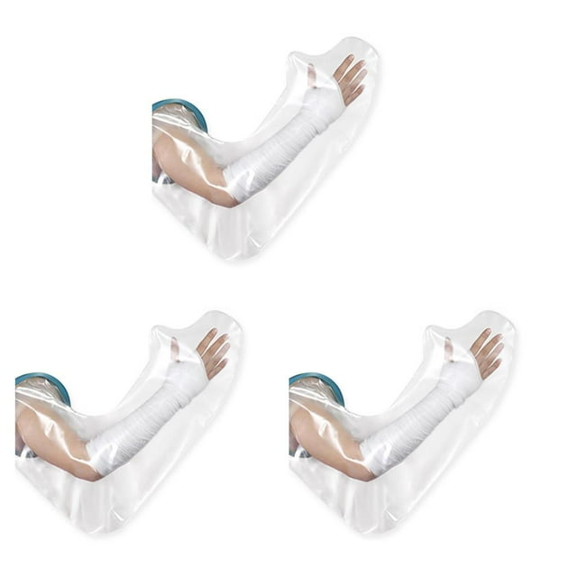 Qarigey Cubierta de sello fundido para ducha a prueba de agua, codo, muñeca, pierna, vendaje para heridas, Protector de yeso, bañera de Type1 NO1