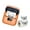 Orange, variant on M110 Thermal Wireless Label Printer Portable Bluetooth Sticker Mini Printer Barcode Label Maker ,Fast-Drying Ink with Crisp Output