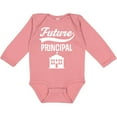thumbnail image 3 of Inktastic Future School Principal Boys or Girls Long Sleeve Baby Bodysuit, 3 of 5