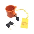 thumbnail image 1 of koolsoo Coupler Lock Cylindrical Durable Towing Lock for RV Towed Vehicle Truck, 1 of 8