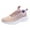 Purple, variant on NOKIO Womens Running Tennis Shoes Slip on Ladies Walking Fashion Athletic Sneakers Work Gym Comfort Lightweight Mesh Soft Sole Shoes Mesh Breathable Lace Up Sport Shoes