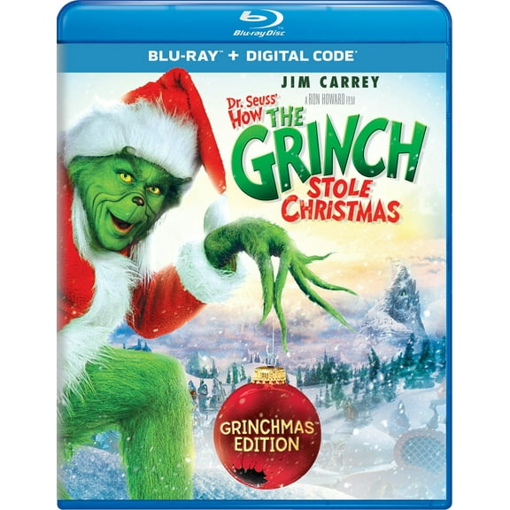Dr. Seuss' How The Grinch Stole Christmas (Grinchmas Edition   Digital) [Blu-ray]