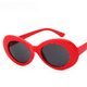 thumbnail image 4 of Gafas de sol de moda de estilo coreano, gafas de sol redondas retro para hombre, gafas de sol para mujer, 4 of 5