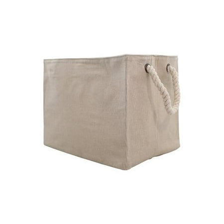 CB Station Storage Fabric Bin with Rope Handle