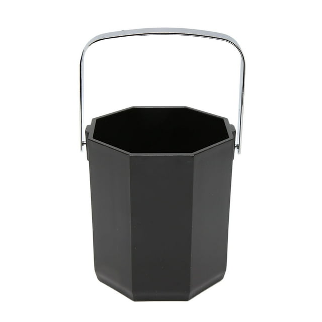Cubo De Champán, Cubo De Cerveza Negro Suavizante Ampliamente Utilizado De Acrílico Fuerte Para La Familia