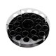 thumbnail image 5 of Soporte acrílico para copas de vino, estante para vasos, bandeja de degustación y servicio para eventos y el hogar. Circular, 5 of 9