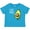 Turquoise, variant on Inktastic Guacward Avocado Humor Boys or Girls Baby T-Shirt