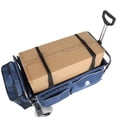 thumbnail image 2 of GDF Studio Patented Beach Wagon with MOLLE System, Balloon Wheels and Removable Insulated Cooler Bag, Dark Blue, 2 of 18