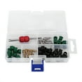 thumbnail image 2 of Válvula De A/C 71 Piezas Kit De Reparación De Condición Herramienta De Reparación 10 Piezas Núcleos, 2 of 7