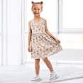 thumbnail image 7 of Girls Dress Gingerbread Man Lollipop Sleeveless Dress for Girls Hem A-Line Casual Sundress, 7 of 7
