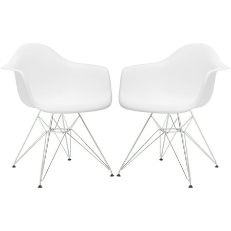 Poly And Bark Padget Arm Chair In White Poly And Bark Padget Arm Chair In White