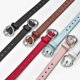 thumbnail image 3 of QNEY Children Faux Leather Belt Kids Cute Peach Heart Buckle Belts Girls Waist Belt, 3 of 5