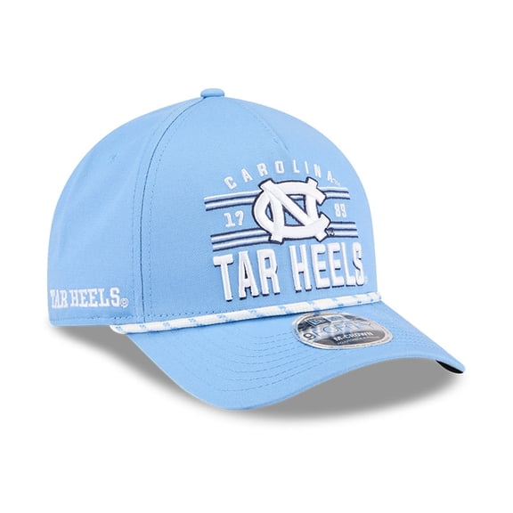 Men's New Era Carolina Blue North Carolina Tar Heels Historic March Madness 9FORTY M-Crown Adjustable Hat