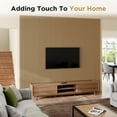 thumbnail image 4 of Easy4Home 6-Piece Wood Slat Acoustic Panels 94" x 7.9" Soundproof Wall Panels, American Oak, 4 of 7