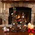 thumbnail image 5 of 2PACK Easter Rattan Table Tree Decor Lighted with Eggs & Berries, Spring Centerpieces for Home, Easter Table & Holiday Decorations, 5 of 7