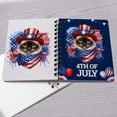 thumbnail image 4 of Patriotic Siamese Celebrates 4th of July Spiral Bound Journal Cat Lover Kitten Owner Gifts 5x7in Spiral Notebook - 02009, 4 of 5