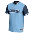 thumbnail image 2 of Unisex GameDay Greats #1 Carolina Blue North Carolina Tar Heels Lightweight Softball Jersey, 2 of 4