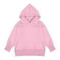 thumbnail image 4 of AINIYS Girls Oversized Hoodies Long Sleeve Fleece Side Slit Sweatshirts Pullover Casual Comfy Tops with Thumb Holes Pink 11 Years, 4 of 4