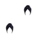 thumbnail image 1 of Qarigey Turbante nudo estilo étnico Hijab sombrero cubierta elegante banda ancha estiramiento cabeza envoltura moda sombreros mujeres pérdida Negro 2Conjunto, 1 of 6