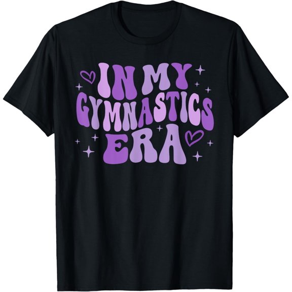 In My Gymnastics Era Retro Gymnast Athlete Women Girls T-Shirt