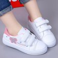 thumbnail image 5 of Willtoo White Girls Casual Shoes with Butterfly Design Comfortable Fashion Sneakers, 5 of 5