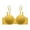 Yellow, variant on Audhol Push Up Bra! Super Gather Bra Soft Comfortable Gather Bra Wireless Up Bra Lift Bra Women Everyday Sports Bras Bras for Women Yellow A